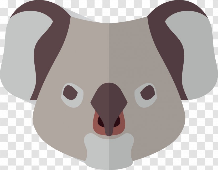 Koala Dog - Avatar - Brown Cartoon Transparent PNG