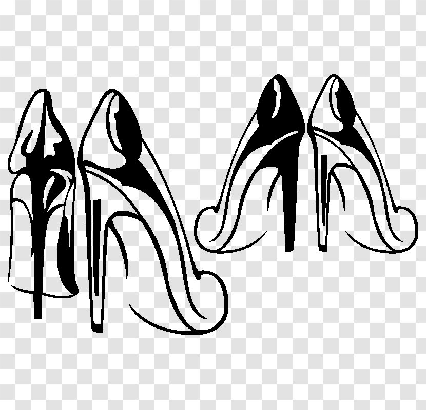 High-heeled Shoe Absatz Sticker Clip Art - Display Window - Talons Transparent PNG