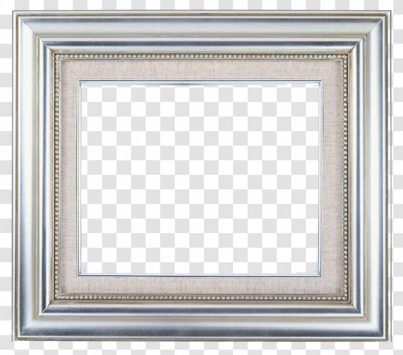 Picture Frame Metal Decorative Arts Bigstock - The Silver Border Of European Pattern Transparent PNG