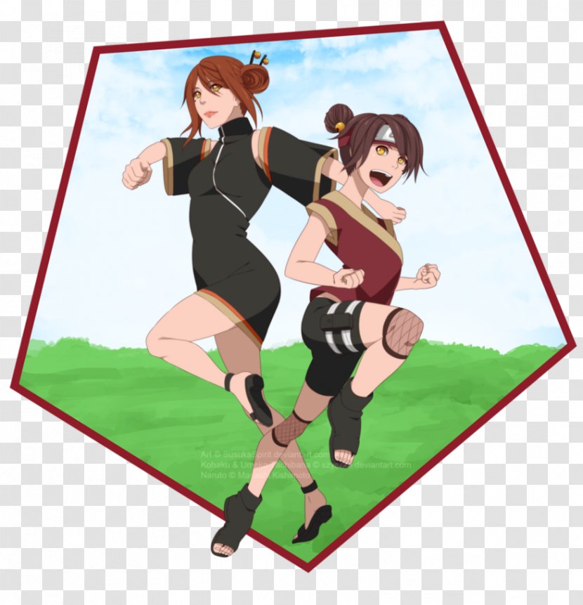 Game Drawing Competition Sport - Cartoon - Mom And Daughter Transparent PNG