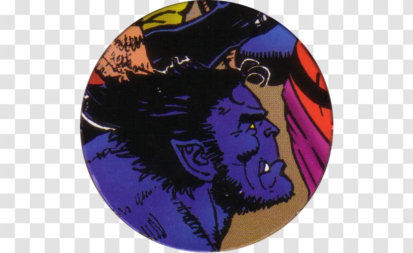 Chef Boyardee X-Men Milk Caps Character - Purple - Beast X Men Transparent PNG