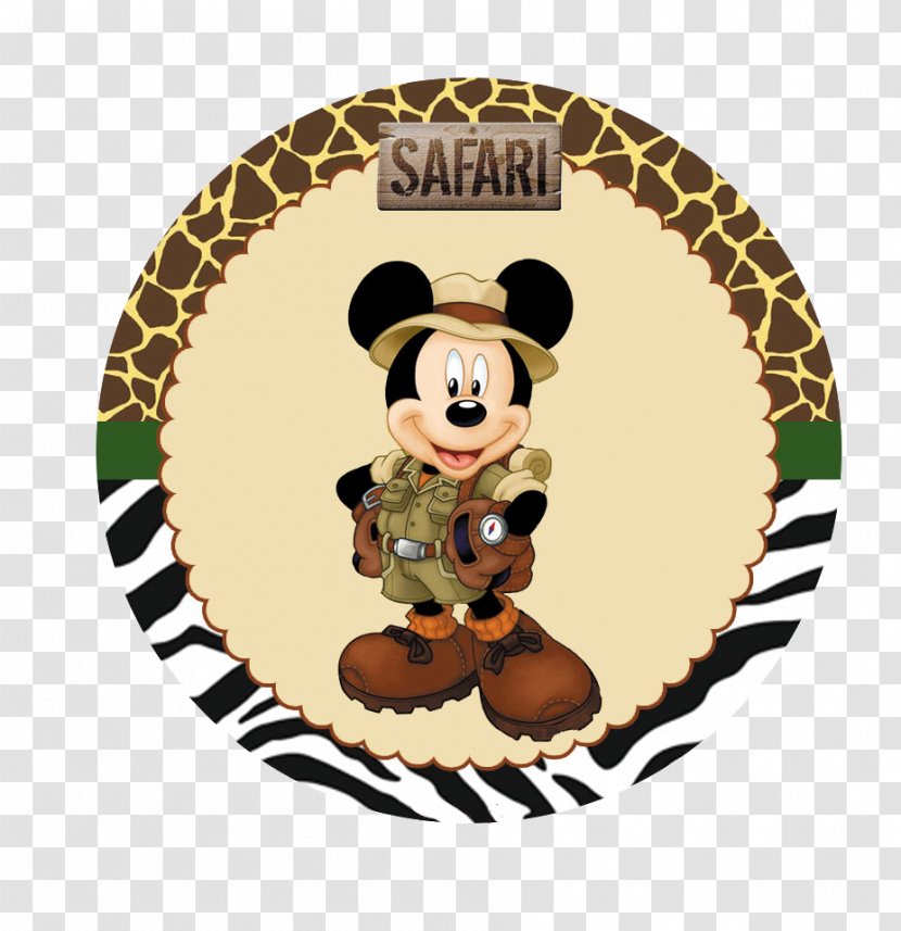 Mickey Mouse Minnie Donald Duck Pluto Goofy - Clubhouse Birthday Party - Safari Transparent PNG