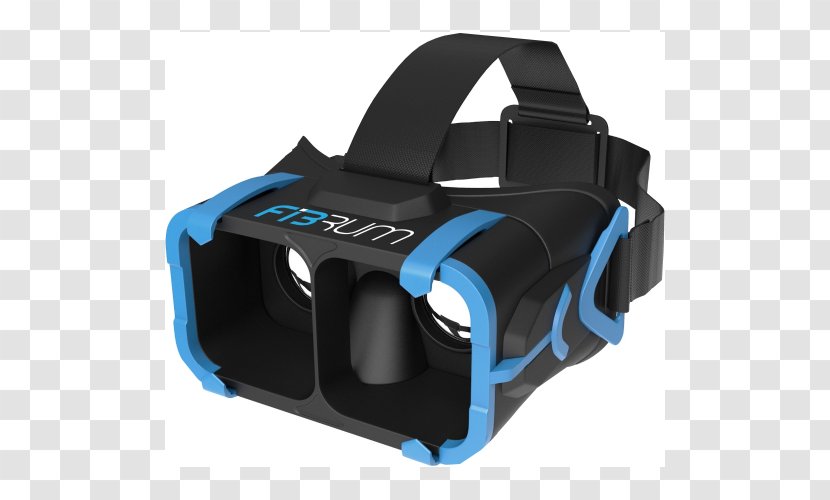 Virtual Reality Headset Fibrum Immersion - Blue - Headphones Transparent PNG