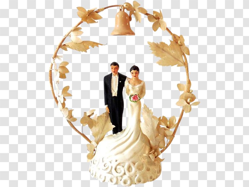Wedding Marriage Bride Figurine - Grooms Cakes Transparent PNG