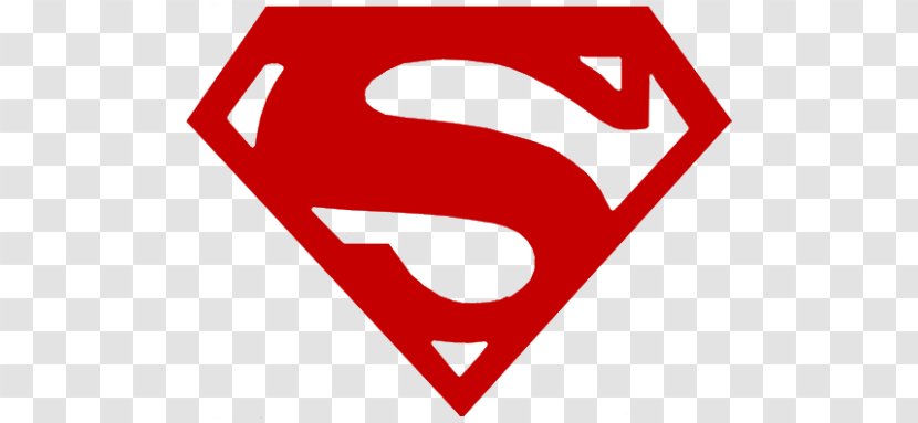 Superman Logo T-shirt Flash Stencil - Brand - Red Transparent PNG