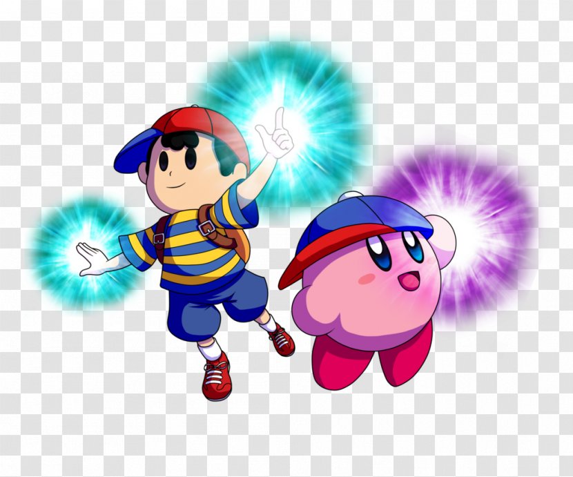 Kirby: Planet Robobot EarthBound Kirby & The Amazing Mirror Mother Ness - Violet - Purple Transparent PNG