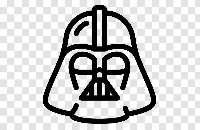 Anakin Skywalker Luke Chewbacca - Line Art - Vader Transparent PNG