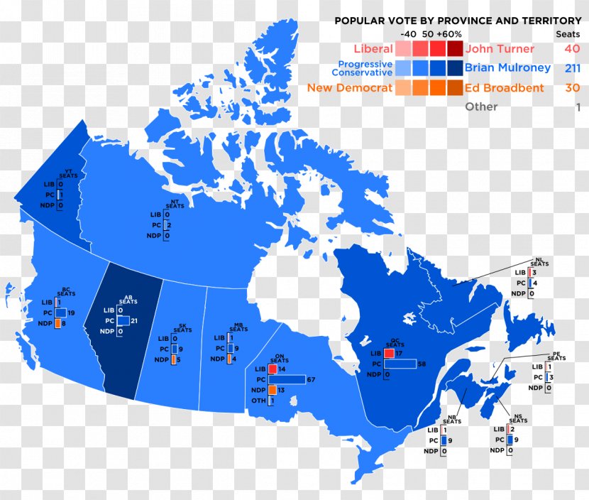 Canadian Federal Election, 2015 Canada 1984 2011 1993 - Area Transparent PNG