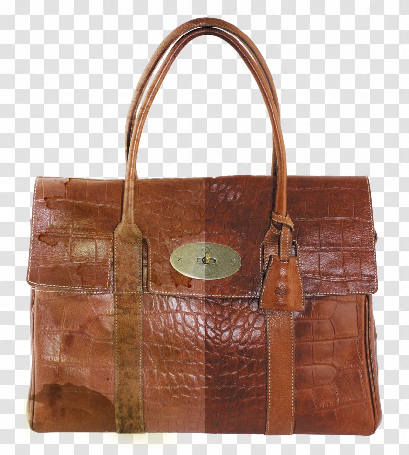 Handbag Leather Messenger Bags Tote Bag - Caramel Color - Mulberry Transparent PNG