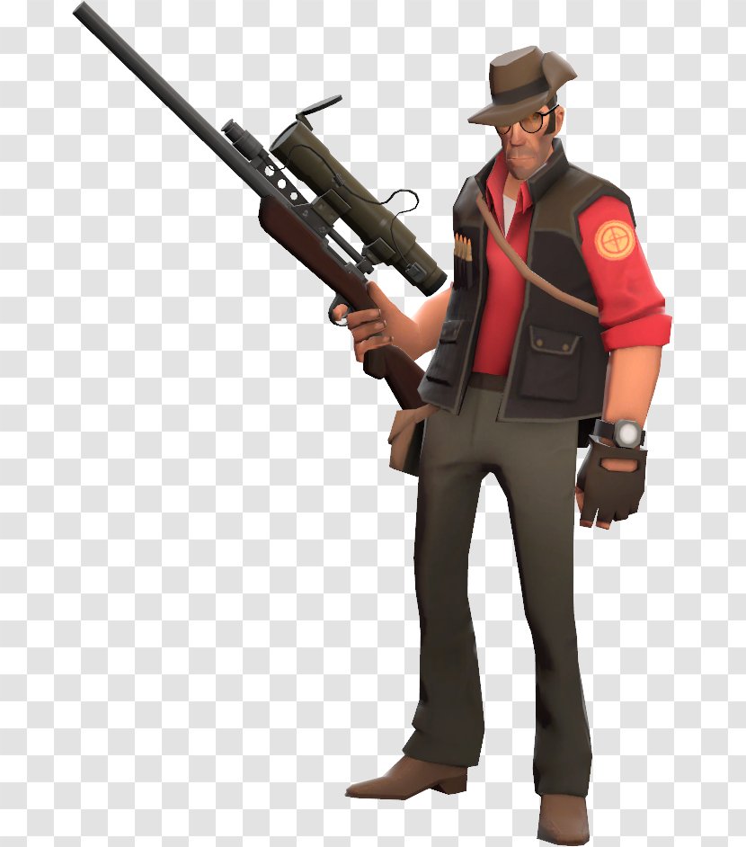 Team Fortress 2 Sniper Video Game Loadout Minecraft - Valve Corporation Transparent PNG