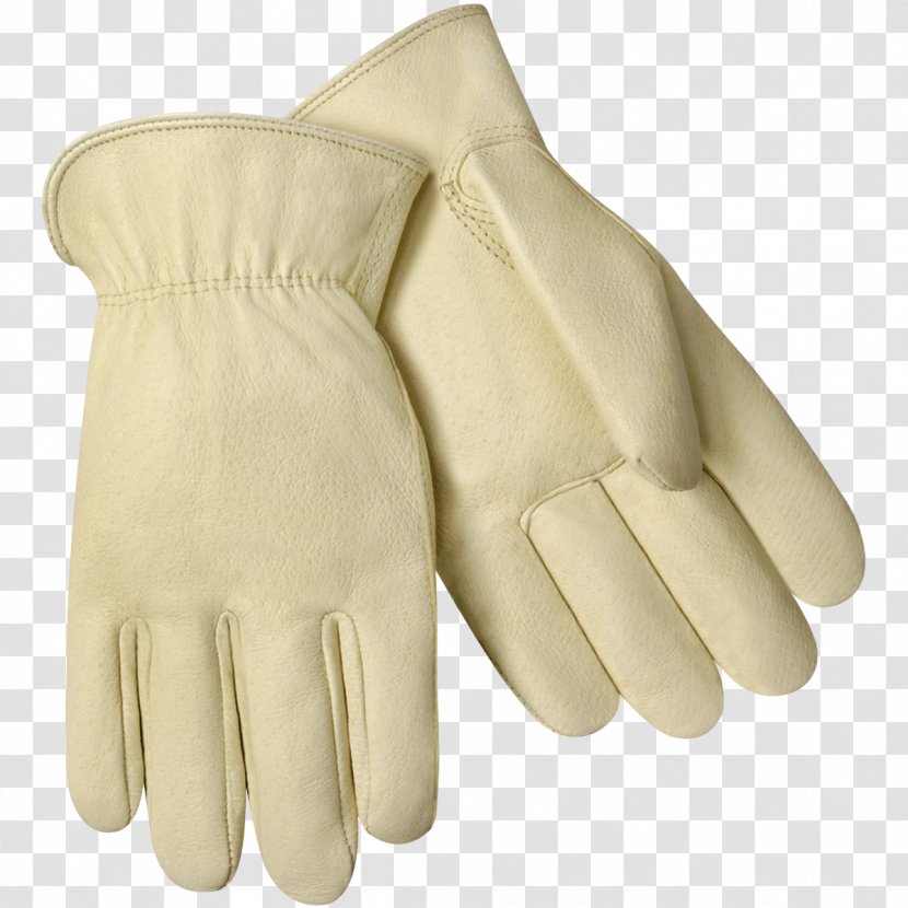 Driving Glove Thinsulate Leather Thermal Insulation - Beige - Gloves Transparent PNG