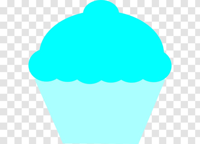 Cupcake Turquoise Azure Clip Art - Sky - Cindrella Transparent PNG