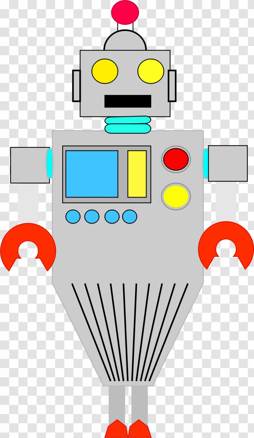Clip Art Robot Graphic Design - Mammal - Think First Transparent PNG