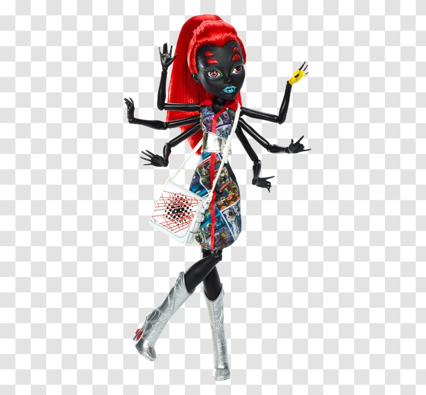 Monster High Wydowna Spider Doll Frankie Stein Transparent PNG
