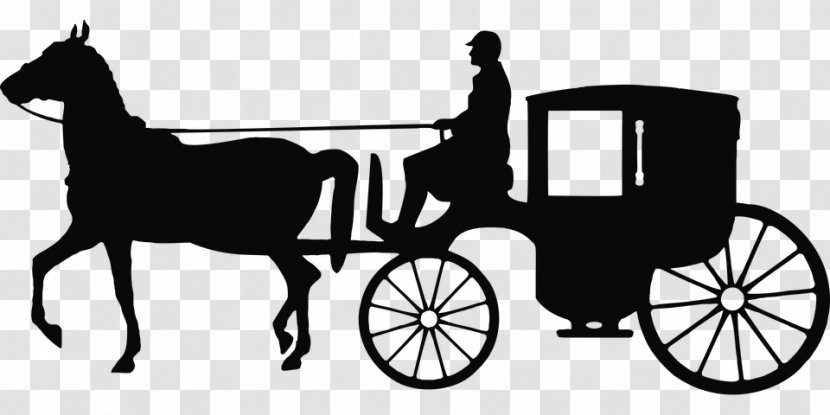 Clip Art Carriage Horse And Buggy Horse-drawn Vehicle Vector Graphics Transparent PNG