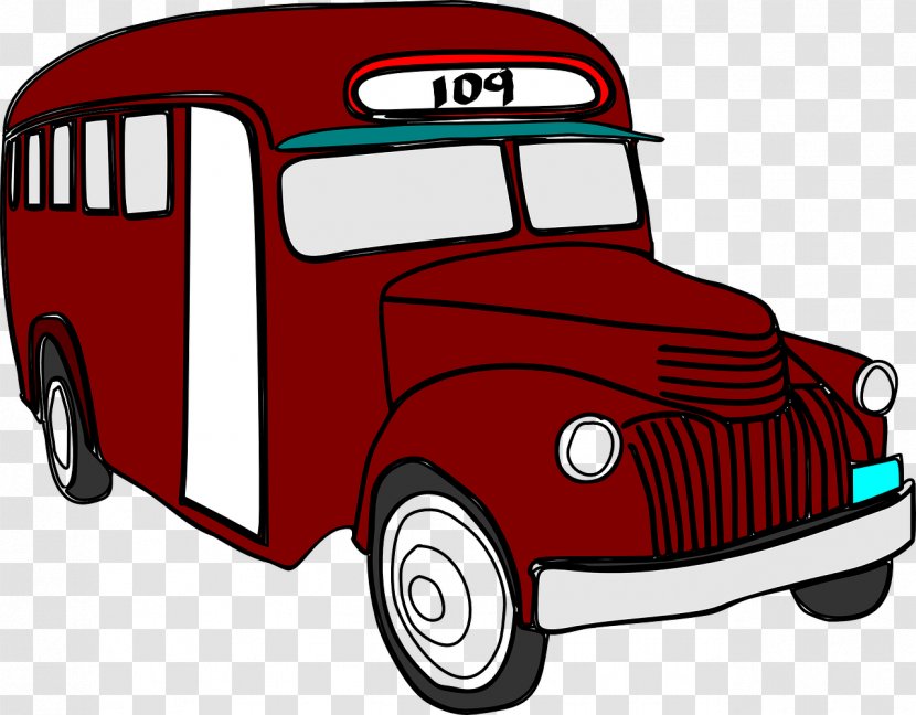 School Bus Car Clip Art - Transport Transparent PNG
