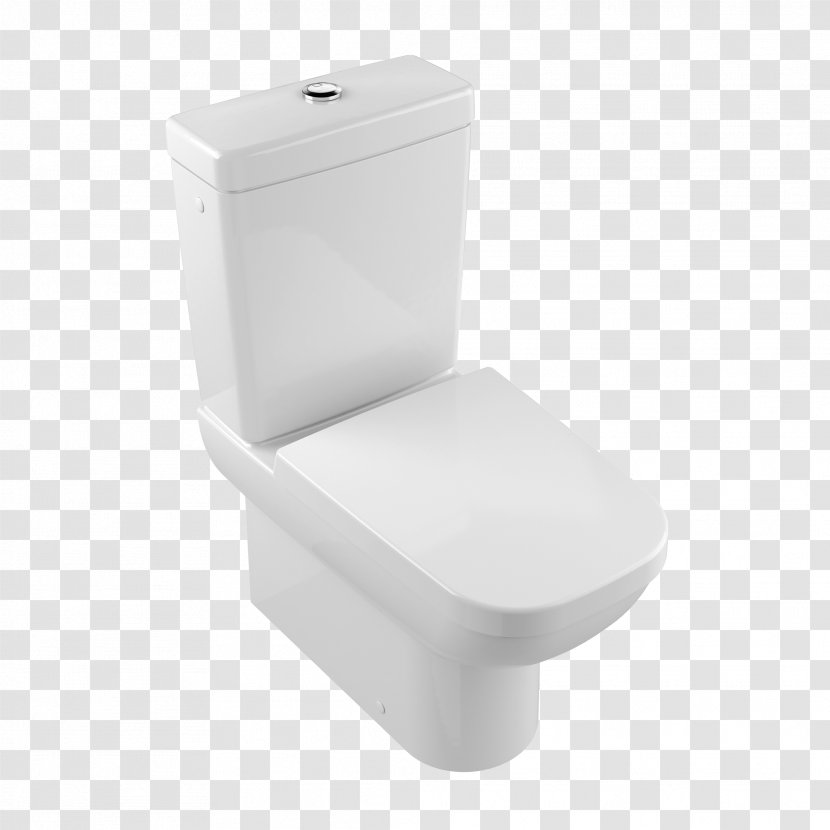 Villeroy & Boch Flush Toilet Ceramic Plumbing Fixtures - Hardware Transparent PNG