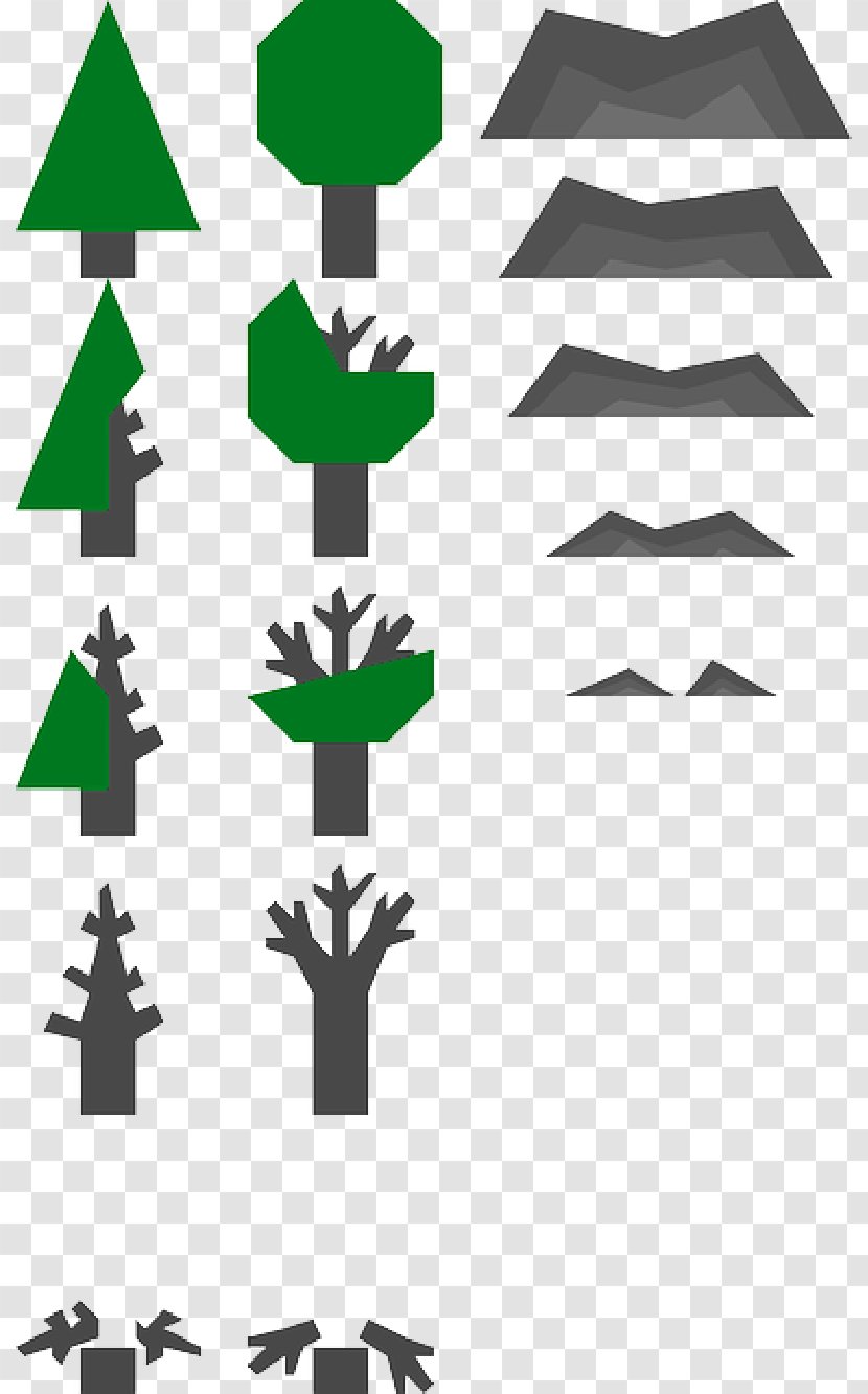 Vector Graphics Clip Art Sprite - Symbol - Cartoon Tree Logo Transparent PNG