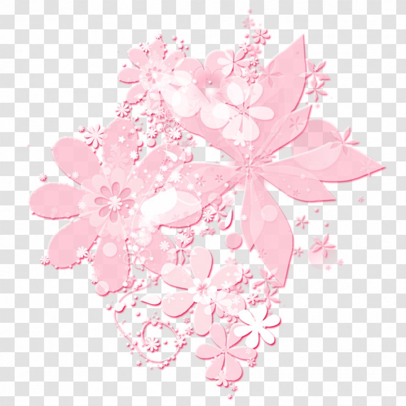 Flower Floral Design Floristry Petal - Pink Effect Transparent PNG
