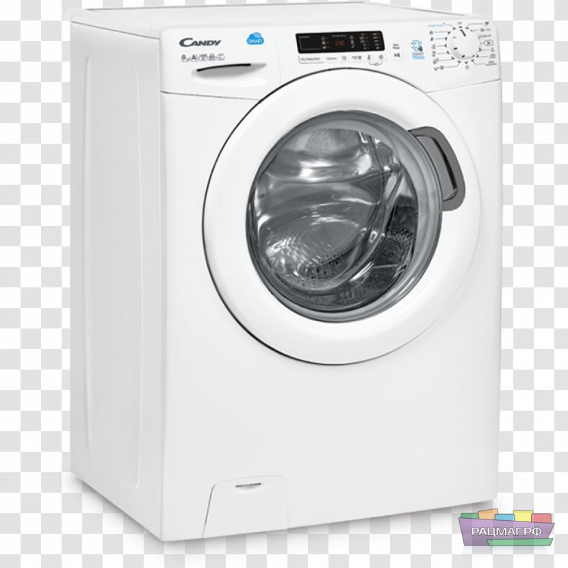 Washing Machines Clothes Dryer Candy Home Appliance European Union Energy Label - Toplader Transparent PNG