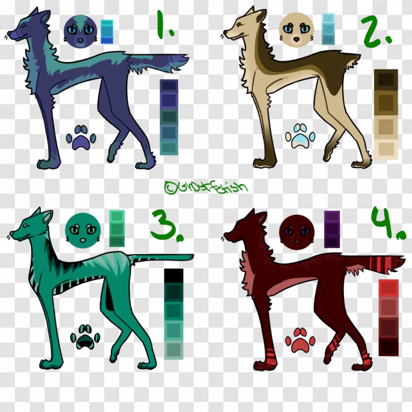 Dog Deer Horse Clip Art Design - Fictional Character - Adopt A Poster Transparent PNG