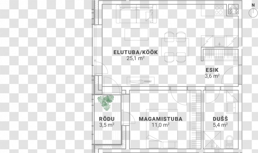 Floor Plan Brand Line - Diagram - Design Transparent PNG