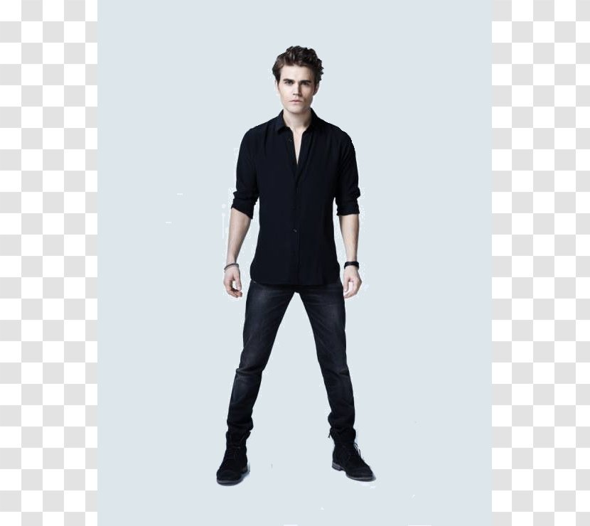 Niklaus Mikaelson Stefan Salvatore Elijah Elena Gilbert Vampire - Outerwear Transparent PNG