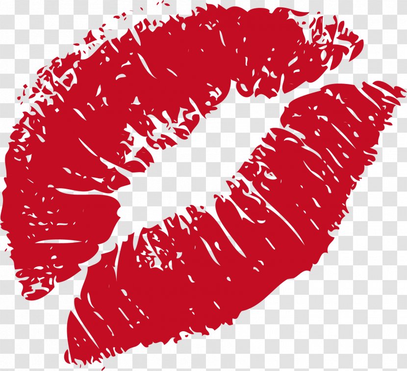 Lipstick Cosmetics Clip Art - Avon Products - Red Kisses Transparent PNG