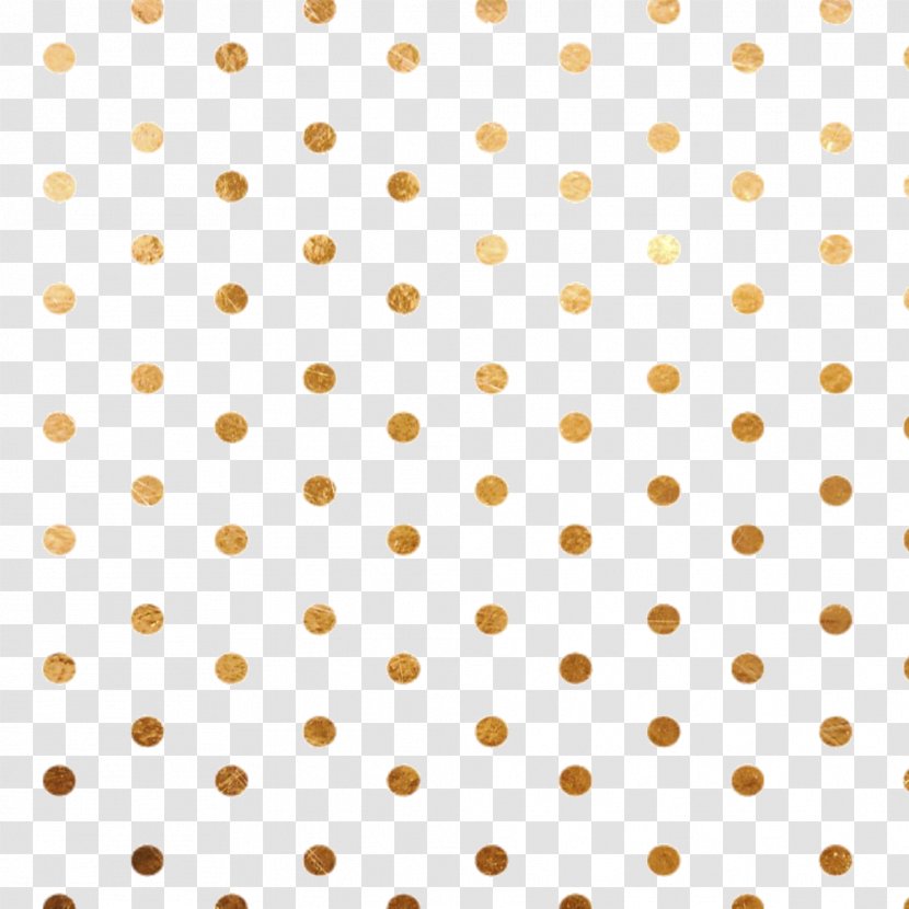 Point Circle Polka Dot - Gold - Dots Background Transparent PNG