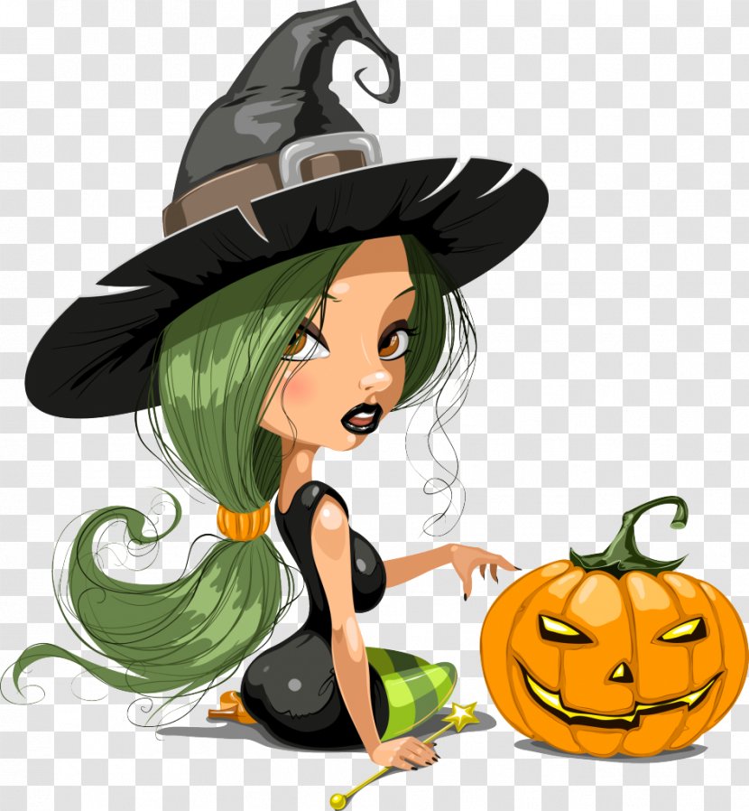 Witch Hazel Witchcraft Cartoon Bugs Bunny - Mythical Creature Transparent PNG