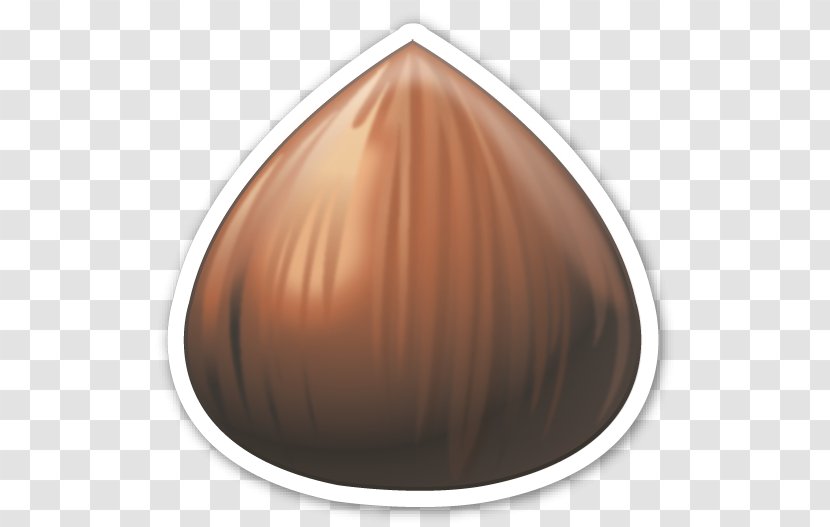 Emoji Sticker Symbol IPhone Die Cutting - Chestnut Transparent PNG