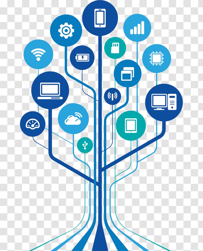 Technology Impact Wall Decal Tree Information And Communications Transparent PNG