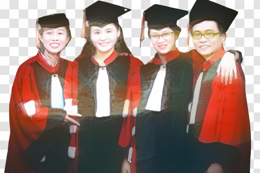 Graduation Ceremony Academician Academic Dress Doctor Of Philosophy Business School - Uniform - International Student Transparent PNG