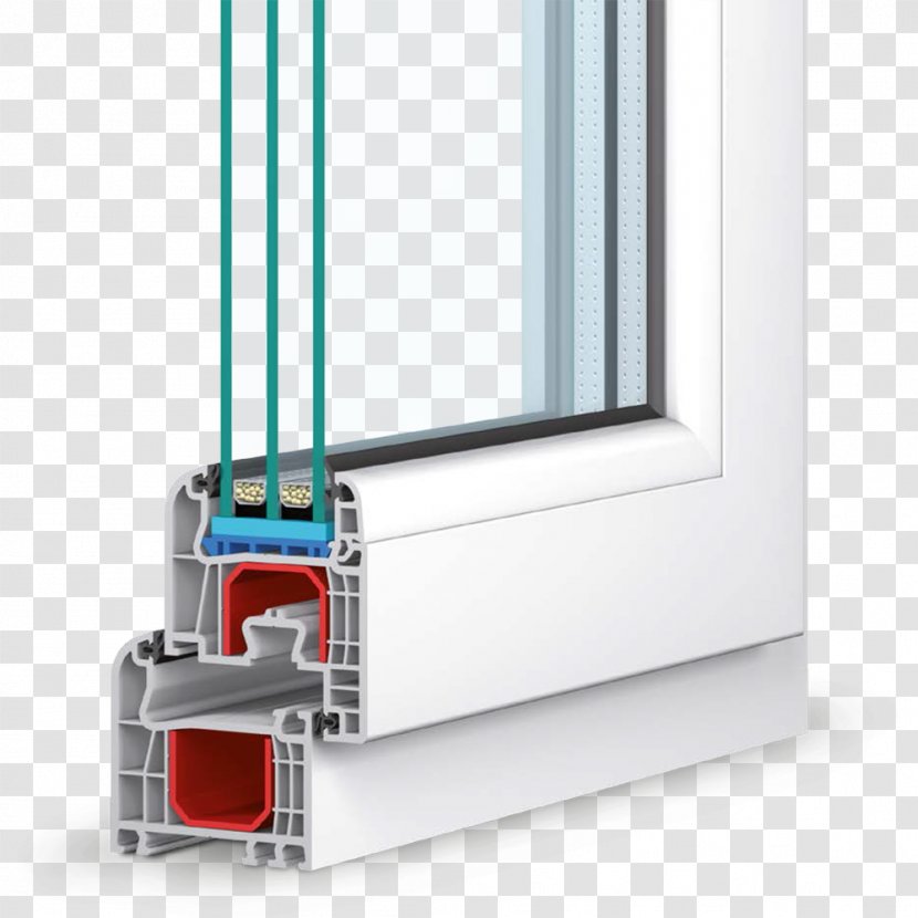 Window Drutex Polyvinyl Chloride Glazing Fensterbau - Glass Transparent PNG