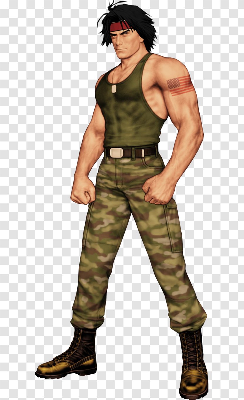 Street Fighter II: The World Warrior Super IV II X Tekken - Soldier - Rambo Transparent PNG