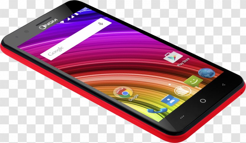 NGM Italia You Color E505 YOU COLOR E506 New Generation Mobile Dual SIM Smartphone - Magenta Transparent PNG