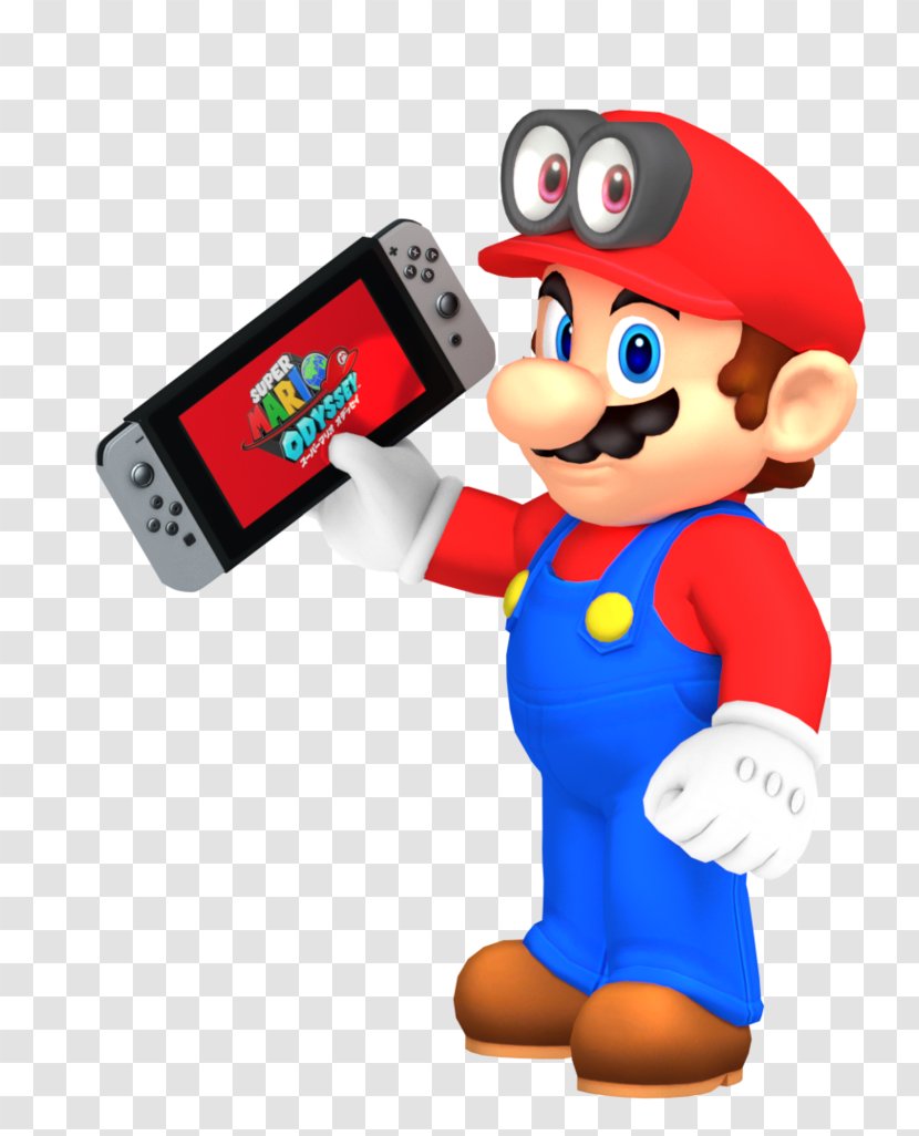 Nintendo Switch Super Mario Odyssey Bros. Wii U Transparent PNG