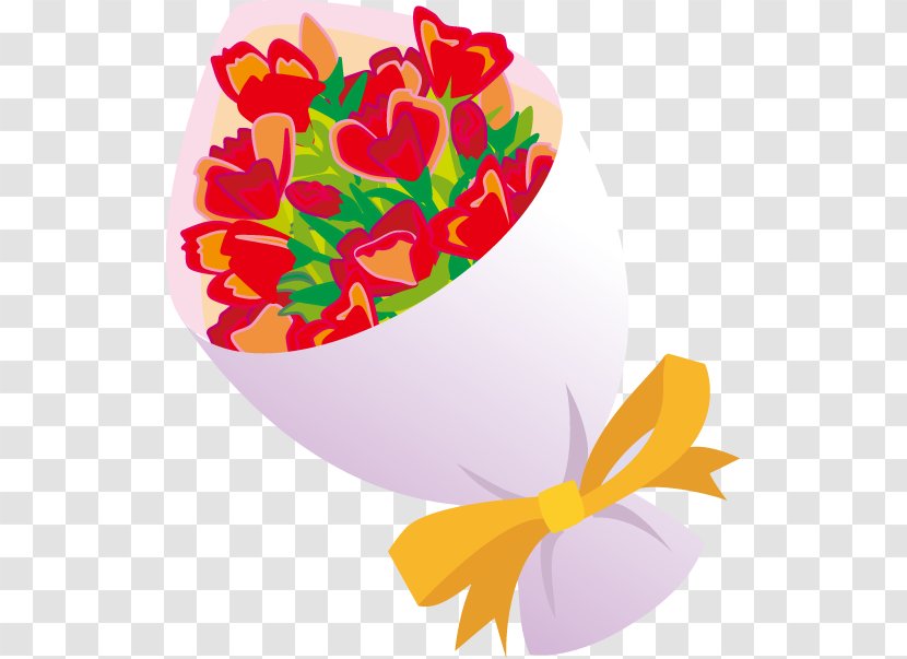 Flower Bouquet Clip Art - Floral Design - Clipart Transparent PNG