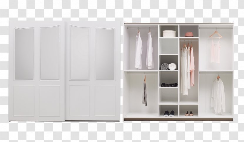 Closet Armoires & Wardrobes Bedroom Shelf - Shelving Transparent PNG