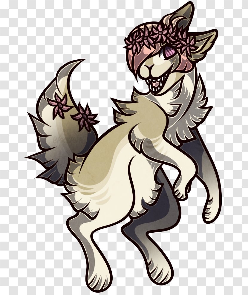 Cat Horse Demon Dog - Mythical Creature Transparent PNG