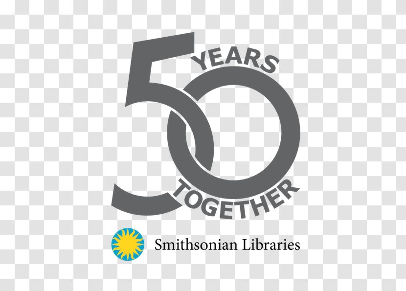 Smithsonian Libraries Anniversary Institution Gift Party - Symbol - 50th Transparent PNG
