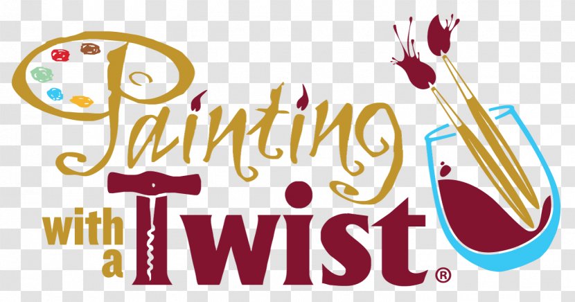 Logo Painting With A Twist Clip Art - Brand - Relax Watercolor Transparent PNG