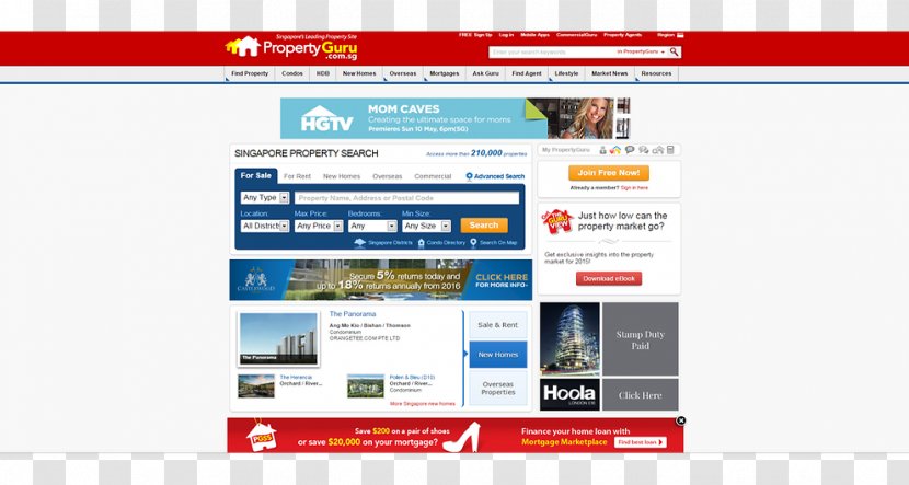 Web Page Display Advertising Online Product - Housing Investment Transparent PNG
