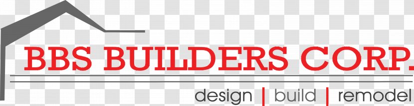 BBS Builders Logo Company Brand - Red Transparent PNG