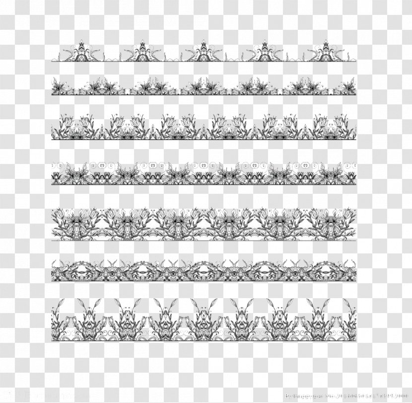 Motif Lace Pattern - Line Art - Lines Texture Transparent PNG