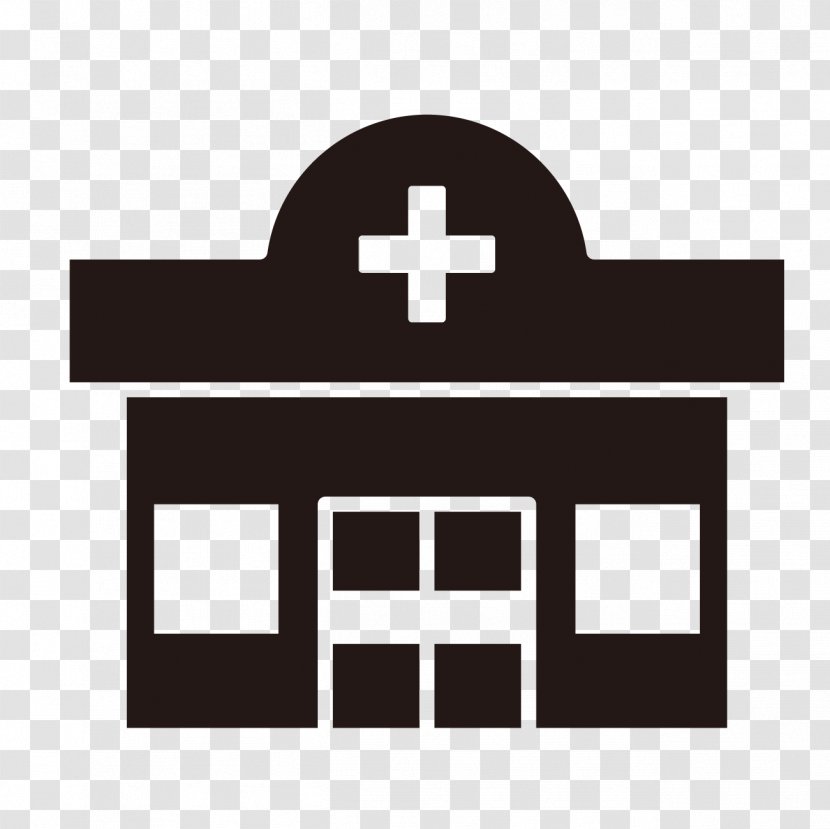 Hospital Silhouette - Brand Transparent PNG