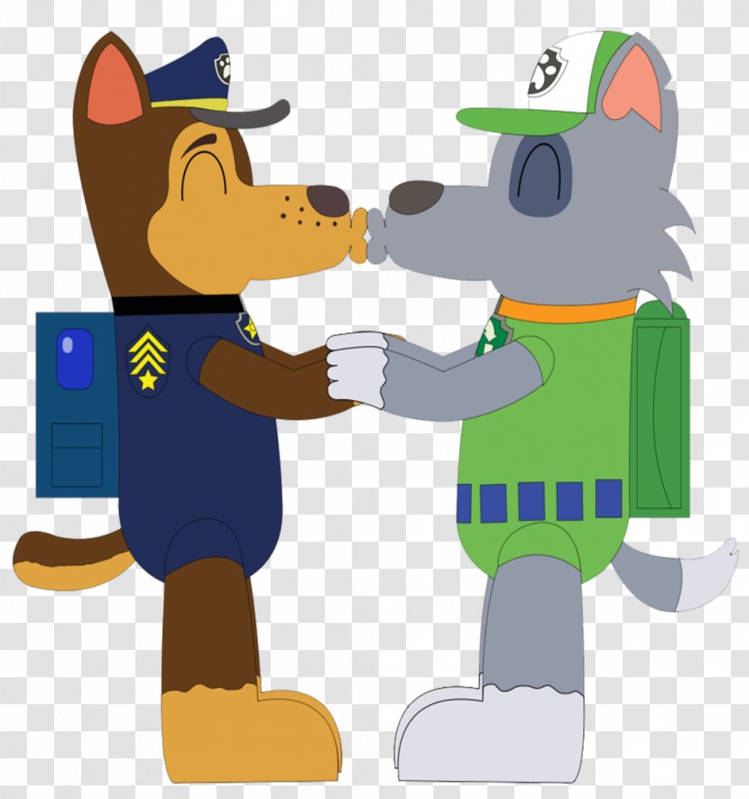 Rocky Art Drawing - Paw Patrol - Chase Transparent PNG