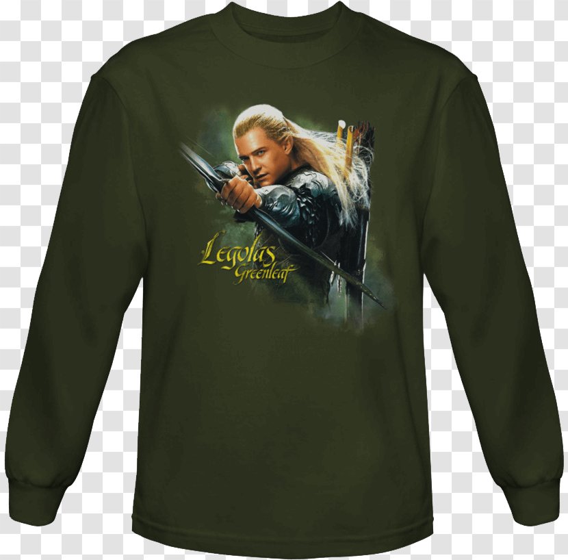 T-shirt Legolas The Hobbit Smaug Lord Of Rings - Elf Transparent PNG