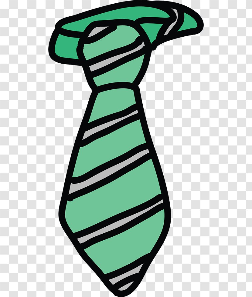 Necktie Cartoon Stock Photography Royalty-free - Shutterstock - Green Tie Transparent PNG