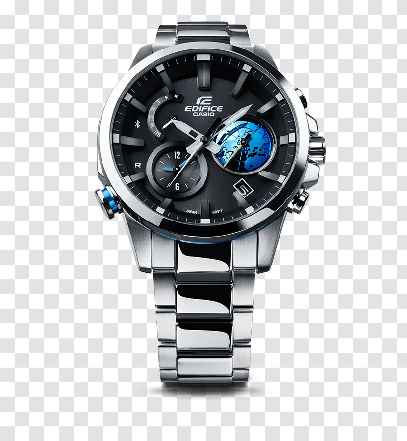 Casio Edifice Watch Oceanus Bluetooth - Metal - Men's Transparent PNG